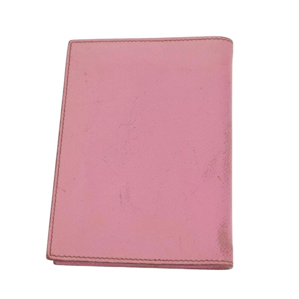 HERMES Agenda PM Day Planner Cover Epsom Leather Pink Auth 87806 - Picture 3 of 14